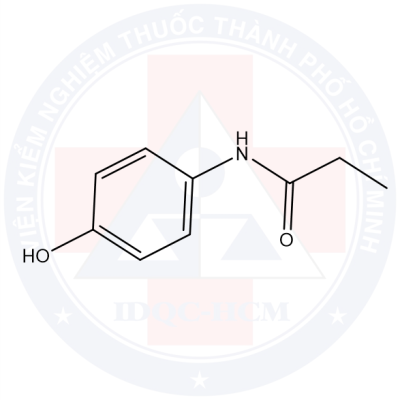 Hình ảnh cấu trúc N-(4-Hydroxyphenyl)propanamide