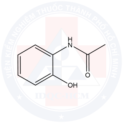 Hình ảnh cấu trúc N-(2-hydroxyphenyl)acetamide