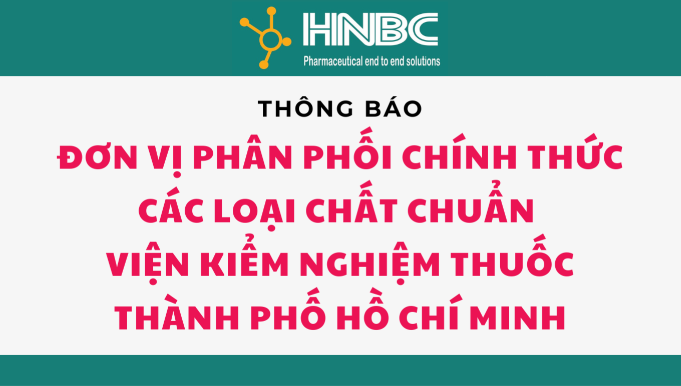 Đơn Vị Phân Phối Chính Thức Các Chất Chuẩn của IDQC HCMC